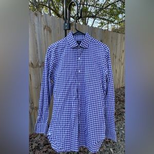 J. Crew • 120’s 2 Ply • Men’s Long Sleeve Button Up Shirt • Size Small